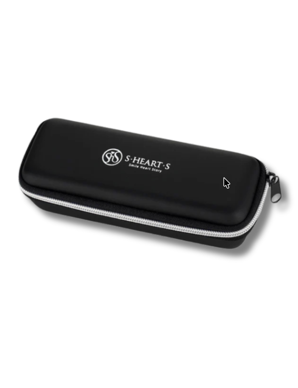 S-Heart-S Semi-hard Comb Case Black For Short Brushes